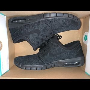 Black Nike sneakers